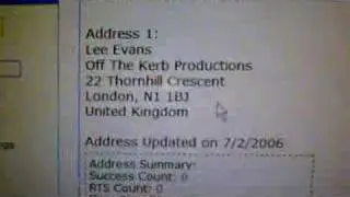 how to get Celebrity's address