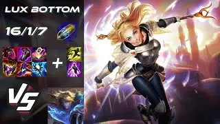 BOTTOM Lux vs Ezreal - NA Challenger Patch 25.22