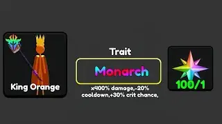 Stickman Tower Defense: King Orange Monarch
