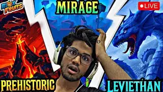 🔴 LIVE NOW &ndash; Leviathan Hunting + PH/Mirage + Permanent Fruit Giveaways! | Blox Fruits Roblox