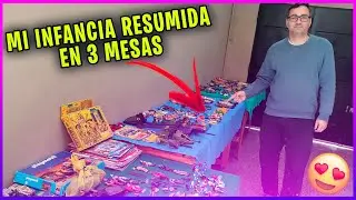 Mi INFANCIA resumida en 3 mesas llenas de juguetes - 🤖&iexcl;y decid&iacute; venderlos!😱