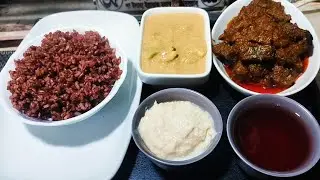 লাল চালের ভাত & গরুর কলিজা খাওয়ার আনন্দ | Traditional Bengali Food Vlog