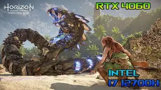 Horizon Forbidden West Complete Edition on RTX 4060 Intel i7 12700h /Asus TUF F17