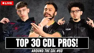 🔴RANKING TOP 30 CDL ERA PROS! Around The CDL Live