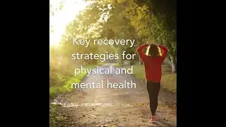 Key recovery strategies for physical and mental health with Tom Goom (Running Physio)