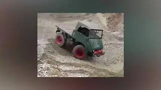 Король бездорожья. История Unimog. Фильм#6. Унимоги первых серий на бездорожье.