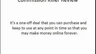 Commission Killer Review