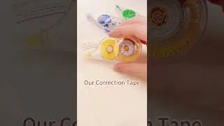 Is correction tape better or whitener? #correctiontape #stationery #shorts #shortvideo