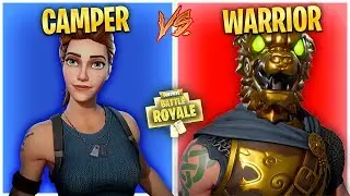 CAMPER vs WARRIOR su Fortnite Battle Royale ITA!