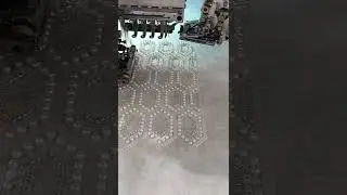 Embroidery  Machine for the bead design