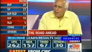 CNN IBN Election Special 17 5 2009