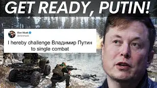 Elon Musk OFFICIALLY Going Against Russia!