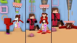 Minecraft RIP Dark JJ's Sister Squid Game Trap | Minecraft HUB