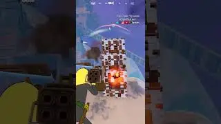 Destroying the lobby as Lemongrab in OG Fortnite Chapter 1 Season 7 ☃️💨❄️✈ #fortnite
