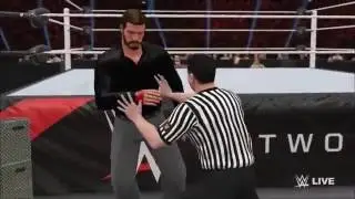 VGW2K16: The Enforcer vs. The Hitman (WWE2K16)