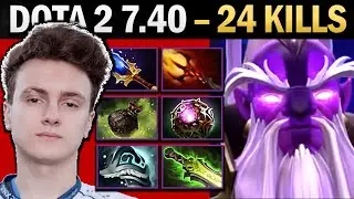 Void Spirit Pro MID с Дагоном и Шивасом - Dota 7.41