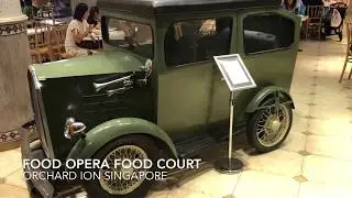 Food Opera Food Court Orchard Ion Shopping Center Singapore 2018