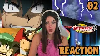 KYOYA VS GINGKA ET L'ARRIVEE DE L-DRAGO ?! 😲💥(REACT BEYBLADE METAL FUSION S1 EP 7 - 12)