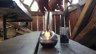 How to make Oxygen O2 (decomposition of Hydrogen peroxide with MnO2)