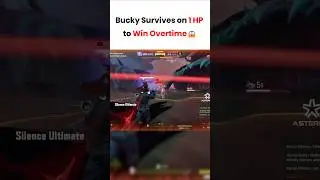 Bucky&rsquo;s 1 HP Hero Moment in Overtime #marvelrivals #marvelrivalsgameplay