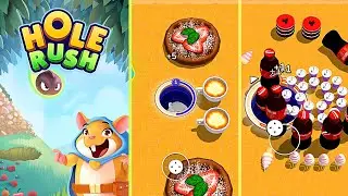 Hole Rush: Eat All Puzzle Level 30 | Every Puzzle Solved! 🎯