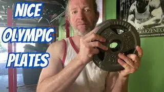 BalanceFrom Cast Iron Olympic Weight Plates