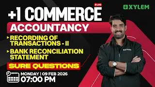 Plus One Commerce Model Exam - Accountancy | Sure Questions | Xylem Plus One Commerce