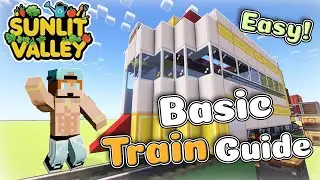 Запустите свой первый поезд в Санлит-Вэлли &mdash; Minecraft Create for Beginners
