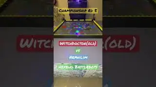 Championship Rd 5 .. WitchDoctor(old) vs Nephilim  #hexbugbattlebots #hexbugvideos #battlebots
