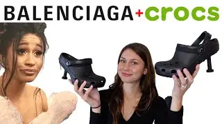 Роскошные туфли на каблуках Balenciaga Croc &mdash; примерьте и оставьте отзыв!