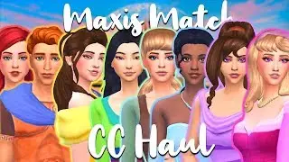 The Ultimate Disney Maxis Match CC Haul! | The Sims 4