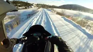 2014 Arctic Cat El Tigre 6000, Colebrook, NH 1-27-14