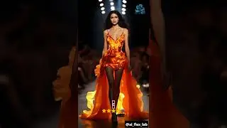 Fashion catches fire #aiartist #bollywood