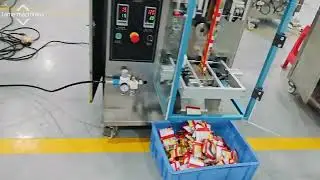 granule packaging machine, sealing machine, vertical packing machine #packagingmachine #machine