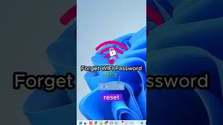 This One Command Finds Your Forgotten WiFi Password #windows #lifehack #shorts