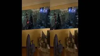 Virtual Desktop Ultrawide + Tridef 3D 7.4 - 3D SBS