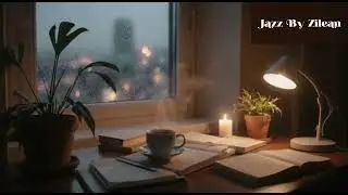 Jazz Lo-fi ☂️ Rainy Playlist / Coffee time, Study, Focus, Relaxing