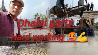 Dhalai at my friend house 🏡 hard work time 🥵🥺 much watch🙏