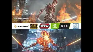 3dMark Fire Strike Ultra 4k Test: RTX 3070 & 9700K