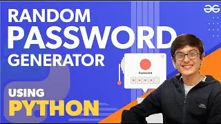 How to make password generator in Python