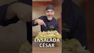 🔥 &iexcl;La aut&eacute;ntica ensalada C&eacute;sar est&aacute; aqu&iacute;! Con Aceite de oliva virgen extra Oleoestepa.  #recetas