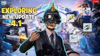 LIVE🔴 Let's Explore New Update Pubg Mobile 4.1 | Vanilla plays