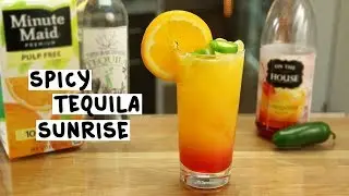 Spicy Tequila Sunrise