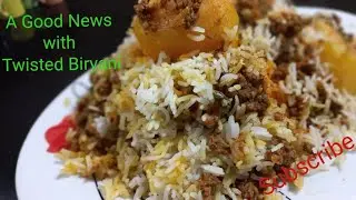 A Good News | Twisted Biryani | Biryani Lovers | Follow me on Fb #Biryani #Rice #viral #subscribe 