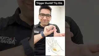 Trigger Thumb relief in seconds! #trigger #thumbpain #thumb #painrelief #foryou #finger #fingerjoint