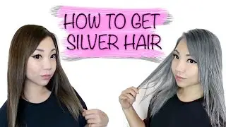 How To Get Silver Hair from Brown Hair Tutorial