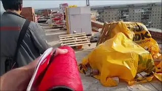 Монтаж лифтов ДЕНЬ 2 разварка