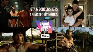 GTA 6 PICS + A.I: 6-Minute GTA VI Teaser *Extended Fan-Made AI Trailer in 4K* 🌴✈️🍿