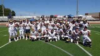 Caleb Thompson sets-the-tone for Buckhorn-Gold against Sparkman in 11U Youth Football contest