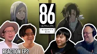 86 -EIGHTY SIX- Episode 2 Reaction Mashup | エイティシックス 2話 リアクション